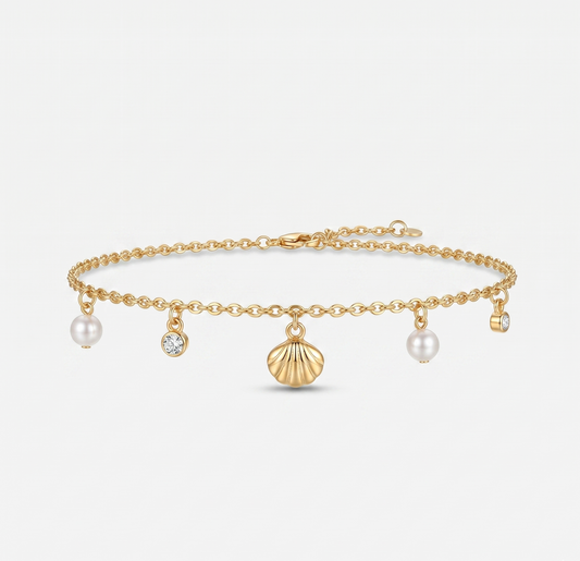 Gold Stainless Steel Anklet